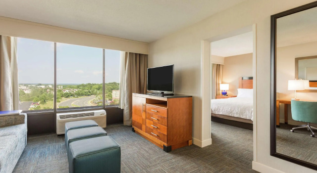 Двухместный люкс c 1 комнатой Hampton Inn Manassas