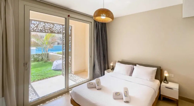 Номер Standard с видом на бассейн Xuru Stays I Exotic 1bdr w/ Outdoor Terrace Pool & Beach Access