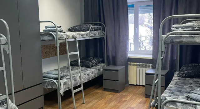 Кровать в общем номере Мини Хостел