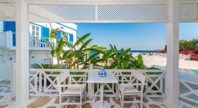 Номер Economy с частичным видом на море Hotel Mavi Beyaz