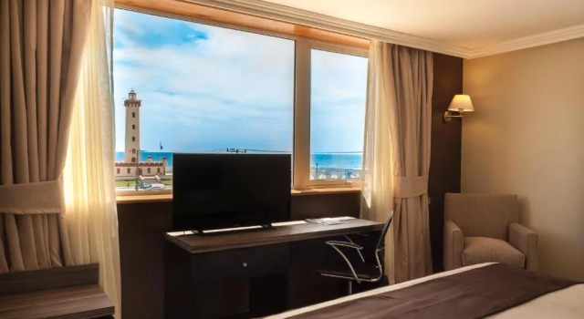 Двухместный номер Standard с частичным видом на море Hotel Diego de Almagro La Serena