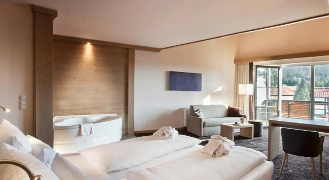 Panoramahotel Oberjoch, Rezervați Hotel Oberjoch Bad Hindelang, aproape de Iselerbahn