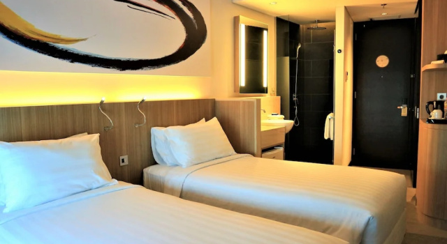 Superior Twin room Enso Hotel Cikarang