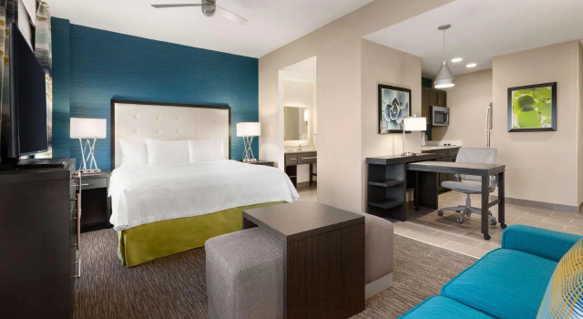 Двухместная студия Mobility / Hearing Accessible with tub Homewood Suites By Hilton Charlotte Southpark