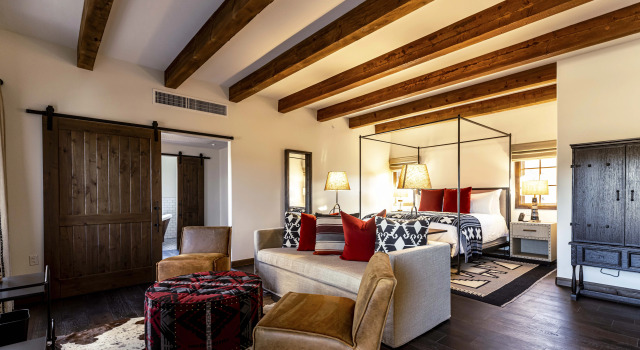 Двухместный полулюкс с красивым видом из окна Bishop's Lodge, Auberge Collection