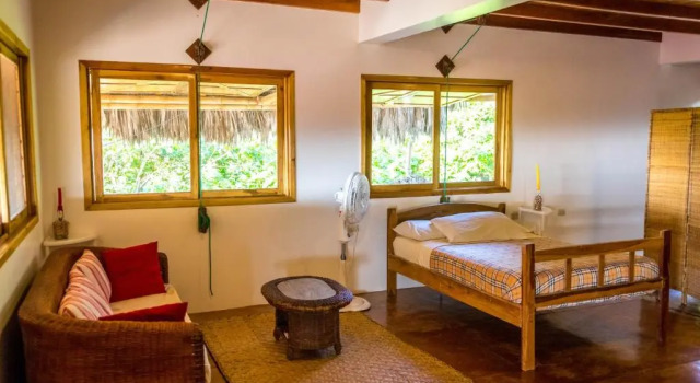 Tweepersoonssuite uitzicht op zee Canoa Suites