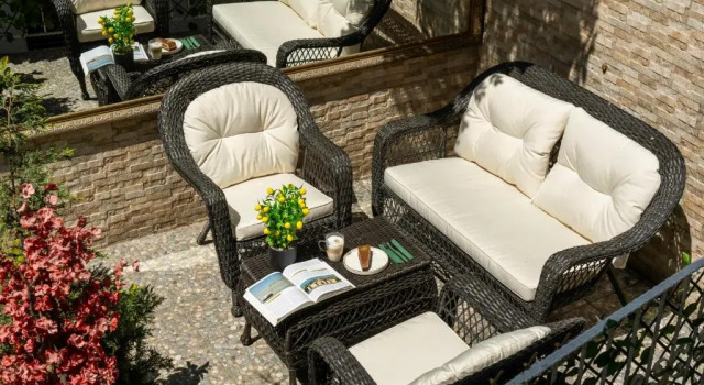 Двухместный номер Deluxe с видом на сад Royan Suites
