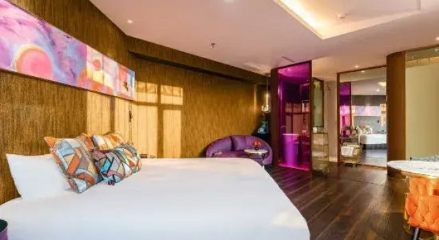 Семейный люкс Luxury с 2 комнатами Lijing Coast Hotel Yantai