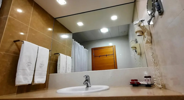 Одноместный номер Standard с балконом BejaParque Hotel