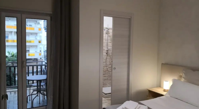 Komfort Doppel Zimmer 1 Schlafzimmer mit Stadtblick Michelangelo Home B&B