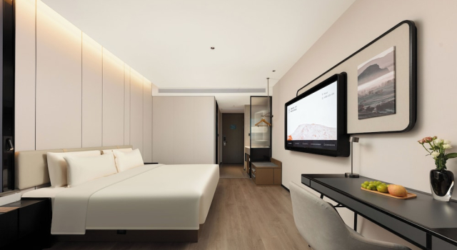 Номер Superior Atour Hotel Wuxi Nianhuawan Mashan Taihu Li Neighbourhood Center