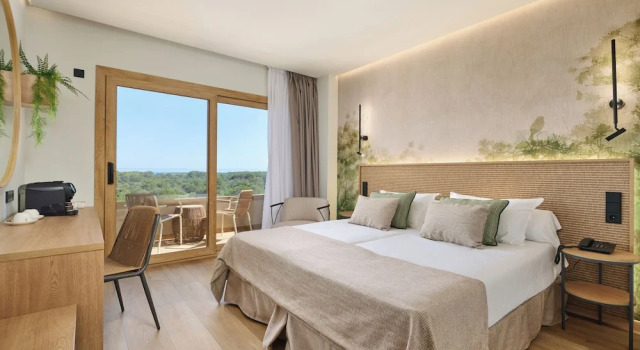 Superior Doppel Zimmer with side sea view Grupotel Club Cala Marsal - New Reopening 2025