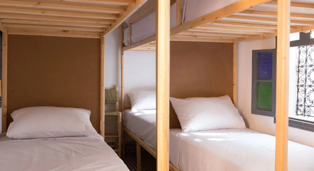 Letto in camerata Boho 27 Hostel Marrakech