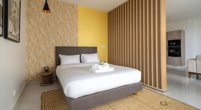Presidentieel Suite met balkon AfricaWorks Suites