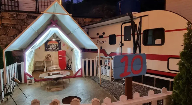 Номер Standard Gapyeong Dongban84 Glamping&Pool villa