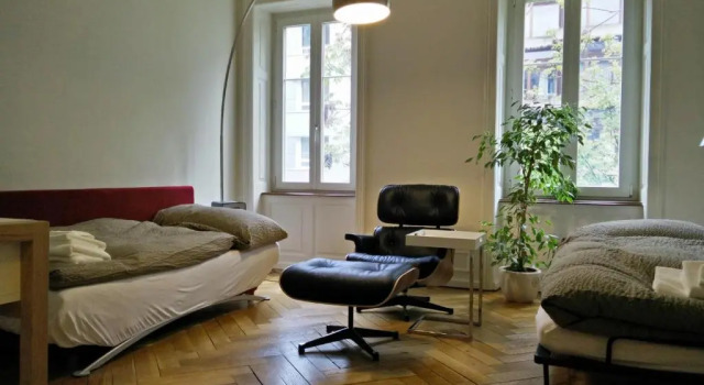 Апартаменты c 1 комнатой с балконом Basel Charme Apartments