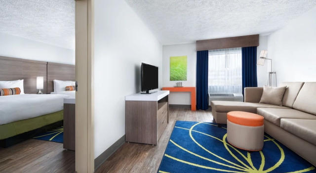 Люкс c 1 комнатой Hotel Indigo Cleveland Beachwood by IHG