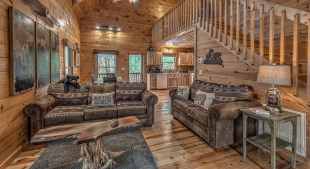 Cozy Cub Cabin by Escape to Blue Ridge, Reserva ahora Hotel Wilscot Georgia