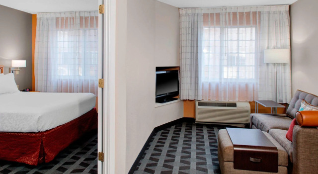 Двухместный люкс с 2 комнатами TownePlace Suites Wichita East