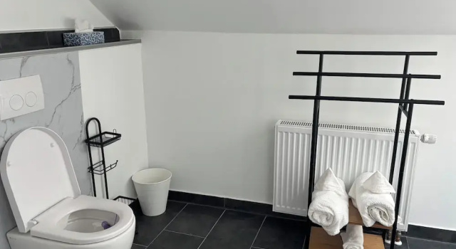 Двухместные апартаменты Superior с балконом и с видом на внутренний двор Vilseck Stay