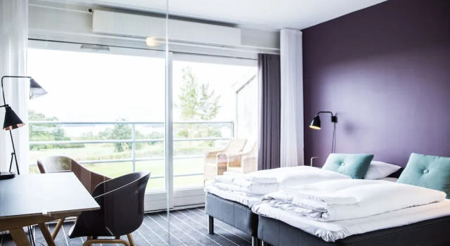 Camera familiare Standard con balcone e con vista mare Comwell Middelfart