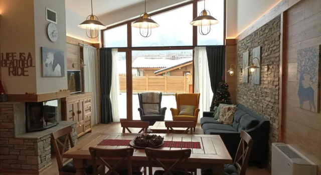 Шале с 3 комнатами Villa Raphael w Jacuzzi near Pirin Golf Resort