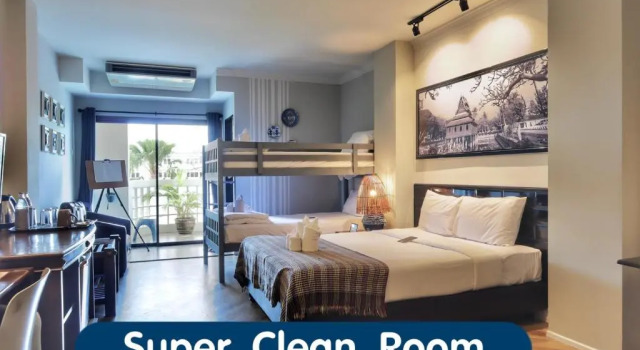 Четырёхместный номер Standard Yuu Hotel Ubon Ratchathani