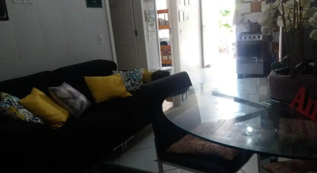Кровать в общем номере Hostel Casa Terra