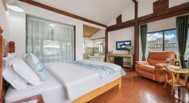 Двухместный люкс Jiuqi Yunshui Chanxin Inn