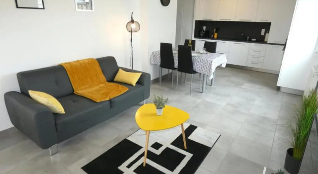 Апартаменты "LEMON TOUCH" - 45m2 - RÉSIDENCE SÉCURISÉE - WIFI