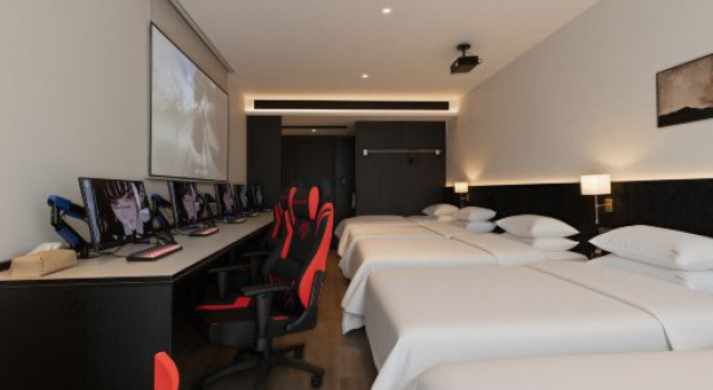 Bett im Wohnheim VIbes INN