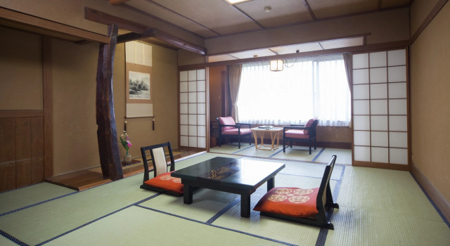 Номер Standard с видом на реку Tatsuta Ryokan