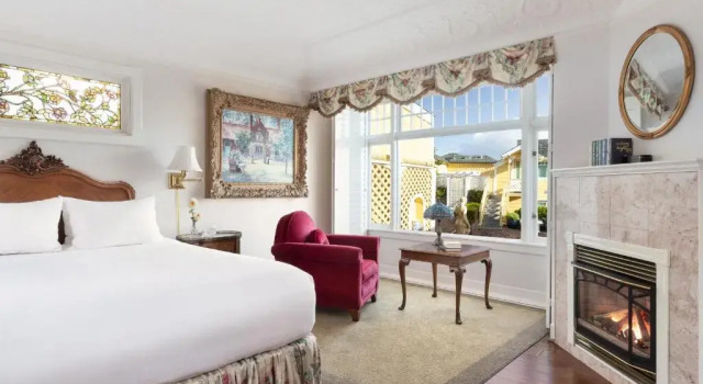 Двухместный номер Deluxe Seven Gables Inn on Monterey Bay, A Kirkwood Collection Hotel