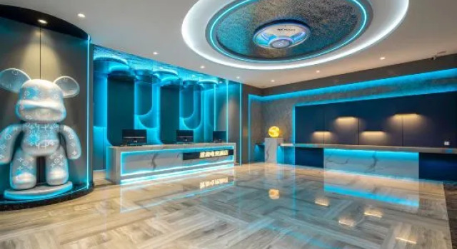 Shark Video Hotel (Qingyuan Shunying Times Square Yiwu Commercial City Branch), Rezervasyon Otel Guangdong otoparklı oteller, Otopark