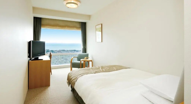 Standard Einzel Zimmer mit Flussblick Hotel Nikko Niigata