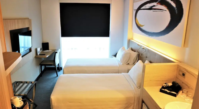 Superior Twin room Enso Hotel Cikarang