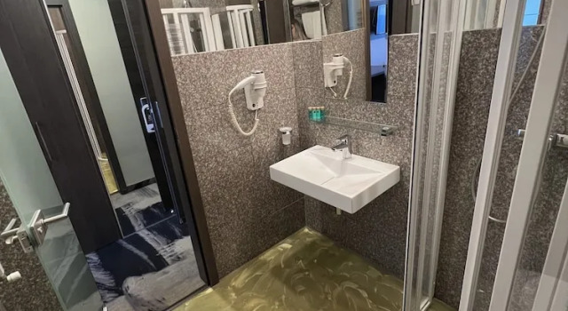 Двухместный номер Economy с балконом и с видом на море Hotel Scapino