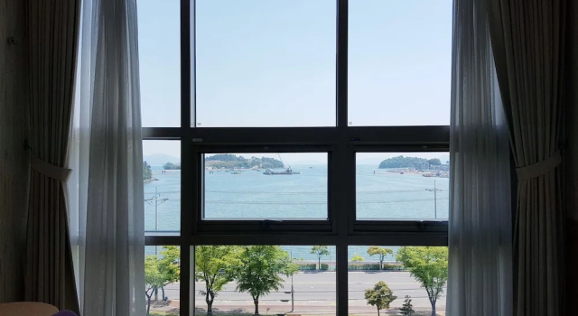 Двухместный номер Deluxe с видом на океан Benikea Hotel Yeosu