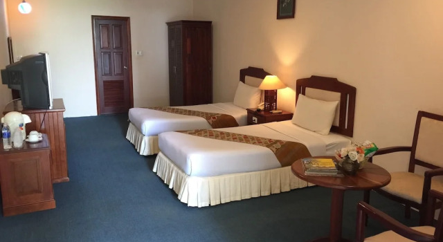 Supérieure chambre Champasak Palace Hotel