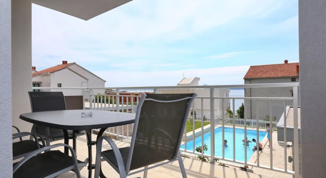 Апартаменты c 1 комнатой рядом с пляжем SunAdria Apartments