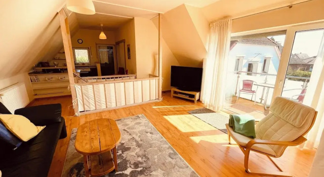 Номер Comfort с видом на сад Ferienwohnungen in Hollern-Twielenfleth