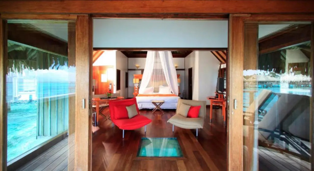 Двухместное бунгало Overwater Luxury Sofitel Kia Ora Moorea Beach Resort
