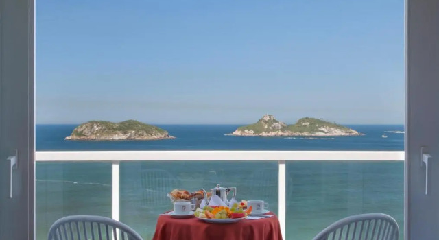 Двухместный номер Deluxe с видом на море Royalty Barra Hotel