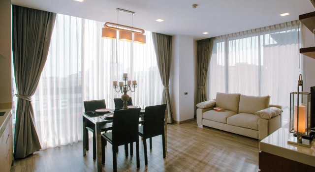 Люкс с 2 комнатами с видом на город Olive Hotel Bangkok 64