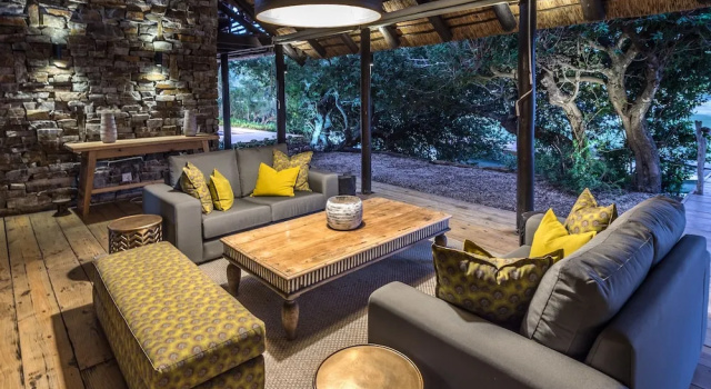Люкс Kariega Game Reserve River Lodge