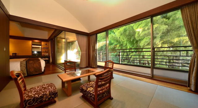 Standard Zimmer mit Landblick Hakone Kamon