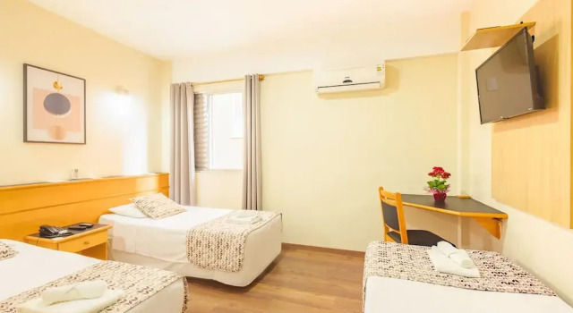 Трёхместный номер Standard Itapetinga Hotel Atibaia