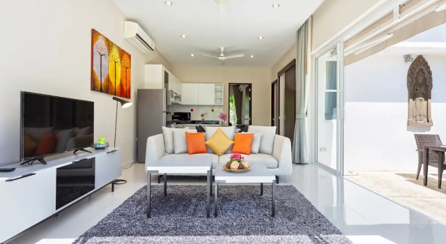 Tropical Holiday 2BR Pool Villa Greens 9, Забронировать Вилла Раваи 