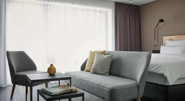 Двухместный полулюкс с балконом и с видом на горы Winterfeld Guest House Bodenmais