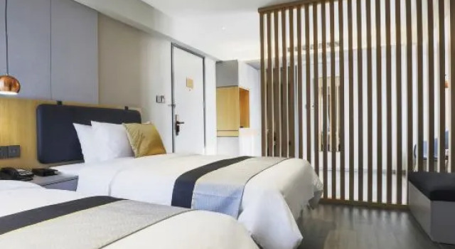 Двухместный люкс Homeinn Selected Hotel (Nanjing Provincial Women and Children's Hospital Longjiang Subway Station)